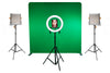 Work From Home (WFH) Green Screen Backdrop Kits