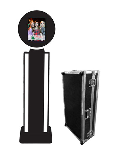 HootBooth® ILLUMIN8 MAX 13" Ring Light iPad Photo Booth With Travel Case