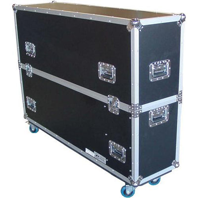 Closed Travel Case For HootBooth LumaVu Displays Sized 49"-65"