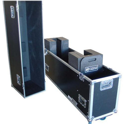 Open Travel Case For HootBooth LumaVu Displays Sized 49"-65"