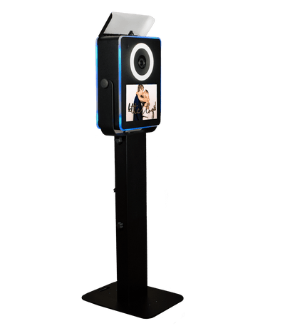 Side Angle View with Bounce Card -HootBooth® DSLR EventPRO PWR Photo Booth