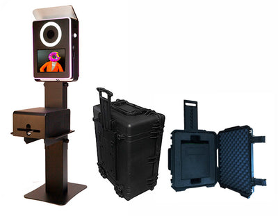HootBooth DSLR EventPRO PWR Photo Booth with 2 travel cases