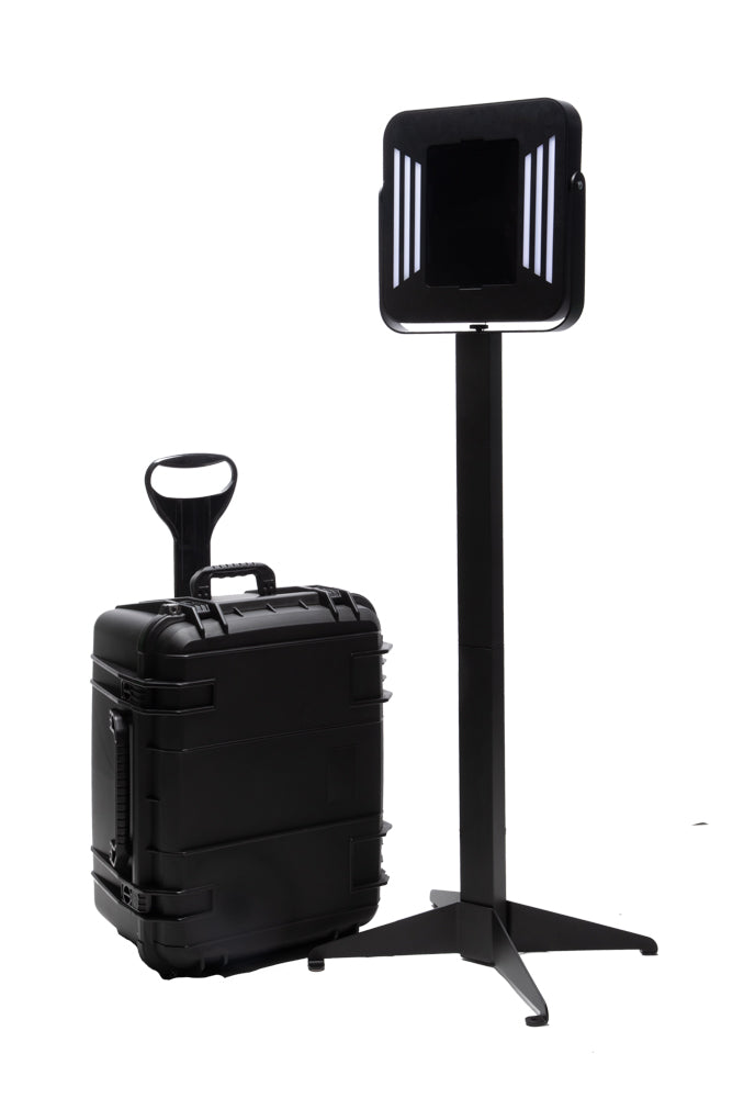 HootBooth® ILLUMIN8 AIR 12.9" iPad Photo Booth With Travel Case