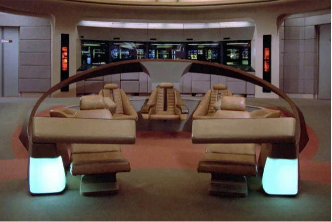 Starship Enterprise Virtual Background