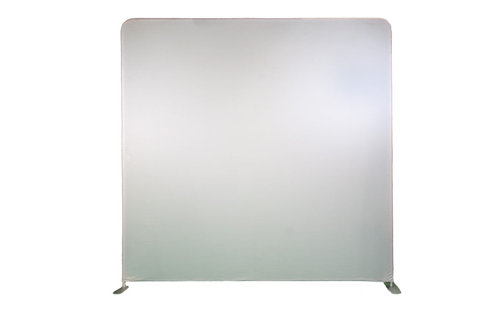 HootBooth® 8' x 8' Reversible Green Screen & White Photo Booth Backdrop