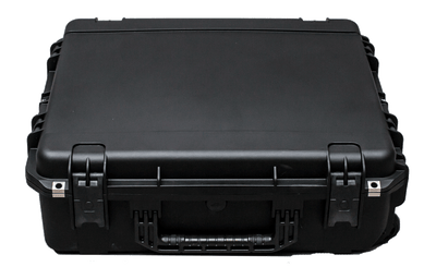 Airline approved travel case for the HootBooth ILLUMIN8+ Photo Booth