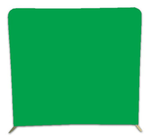 HootBooth Photo Booth Photo Booth Backdrops Green Screen / Optic White Wrinkle Free 8&#39; x 8&#39; Photo Booth Backdrop